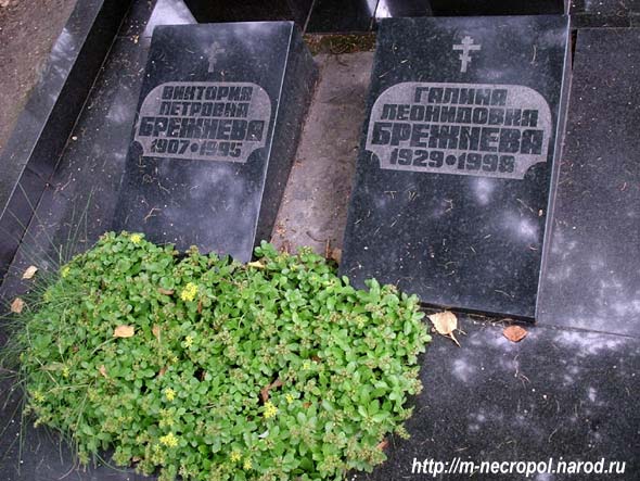 могила Г. Брежневой, фото Двамала
