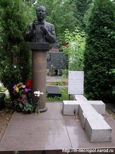 могила И. Козловского, фото Двамала, 
2006 г.