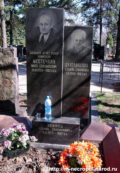 могила М.С. Местечкина, фото Двамала, вариант 2007 г.