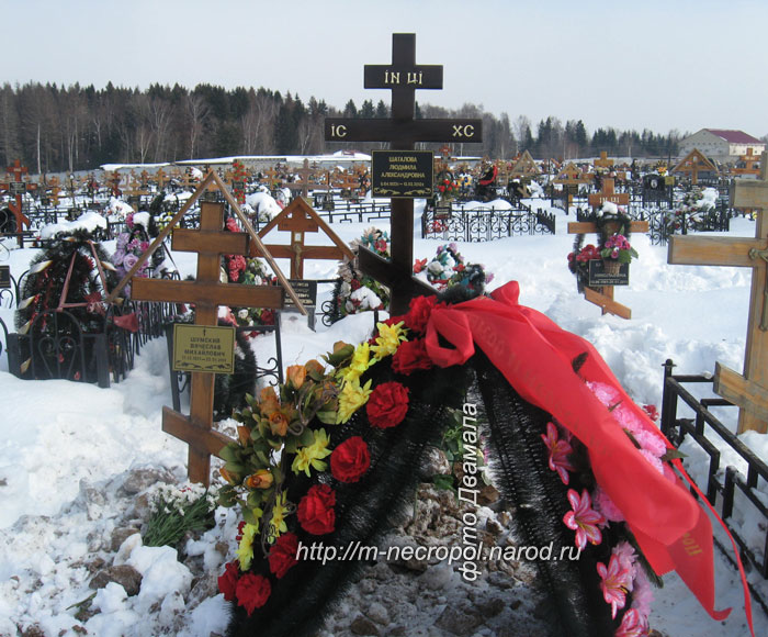 фото Д., 15.3.2012 г. сразу после похорон Л. Шагаловой