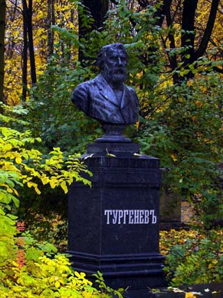 могила И. Тургенева, фото прислал WALKERU
